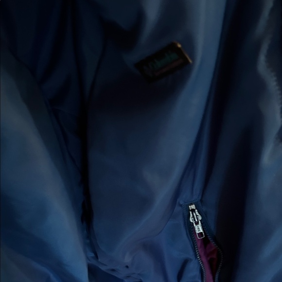 Columbia Violet Jacket with Blue Reversible Interior. - Picture 3 of 4